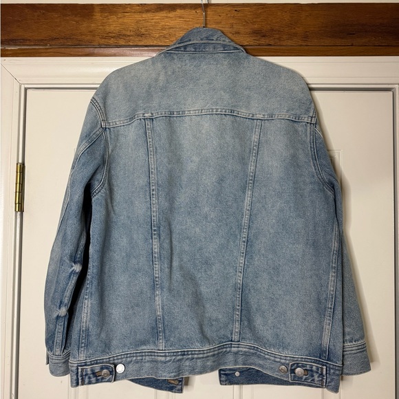 Madewell Oversized Trucker Jacket - Akenside Wash - Picture 6 of 7